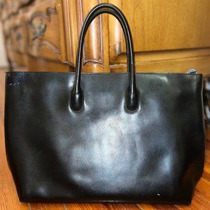 Furla Black Leather Medium Purse